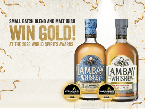 Lambay Whiskey is award winning whiskey